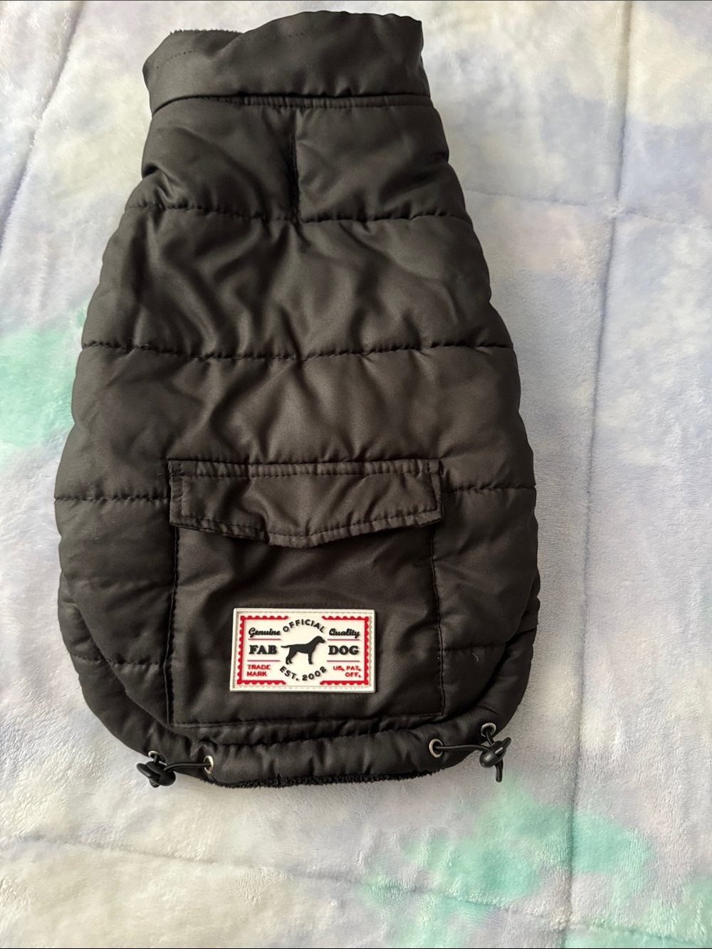 🌟 4 for $20Black Quilted Puffer Dog Jacket